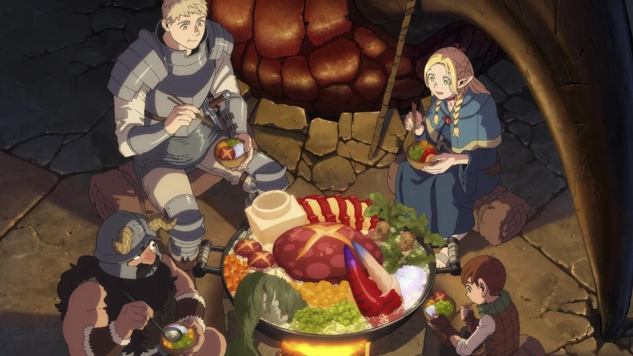 انمي Dungeon Meshi الموسم الاول مترجم